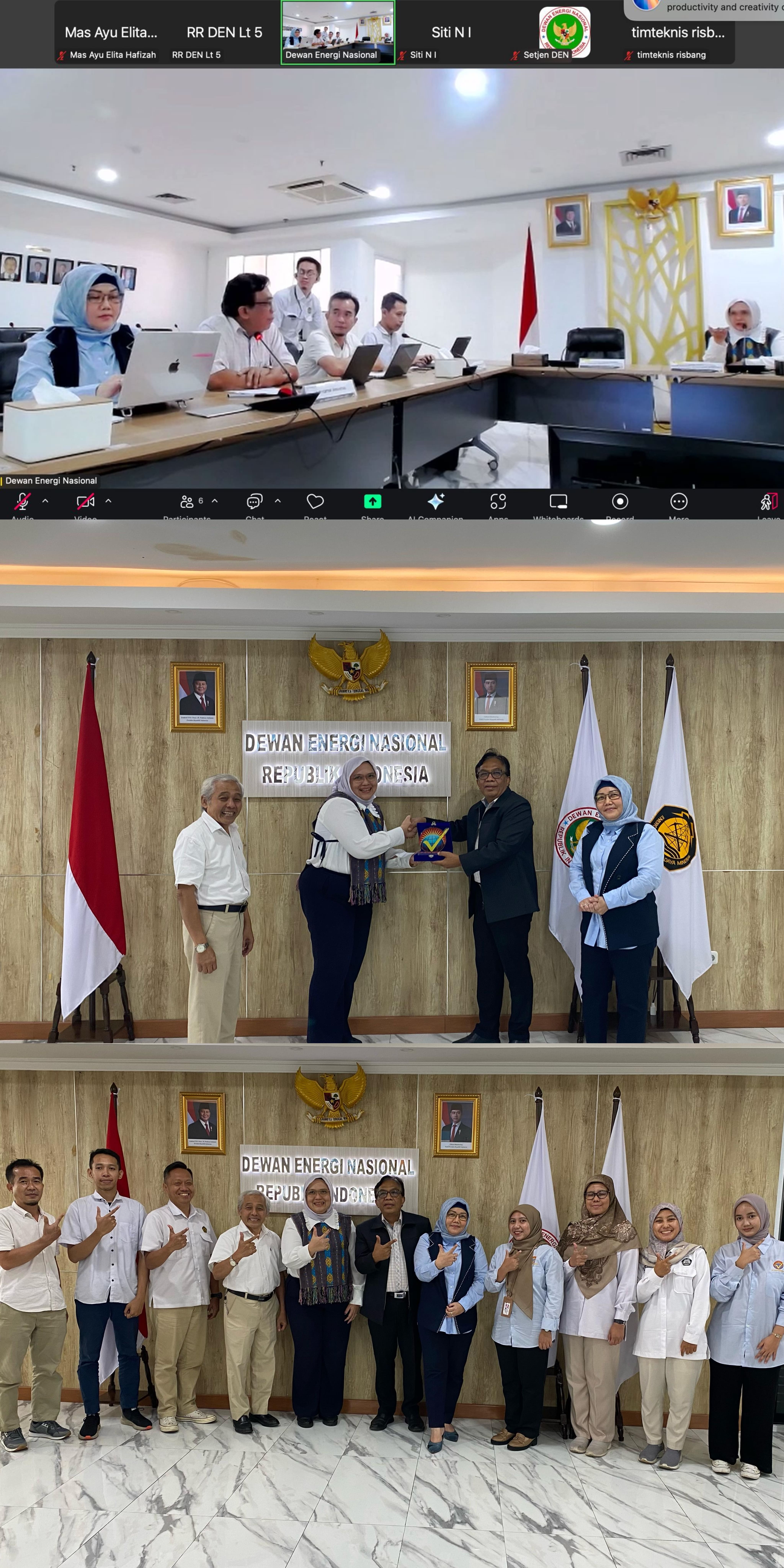 Audiensi Strategis LSP EBTKE Indonesia bersama Dewan Energi Nasional